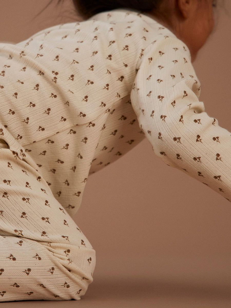 Lil`Atelier Pyjama pointelle NMFLOLA Organic Cotton
