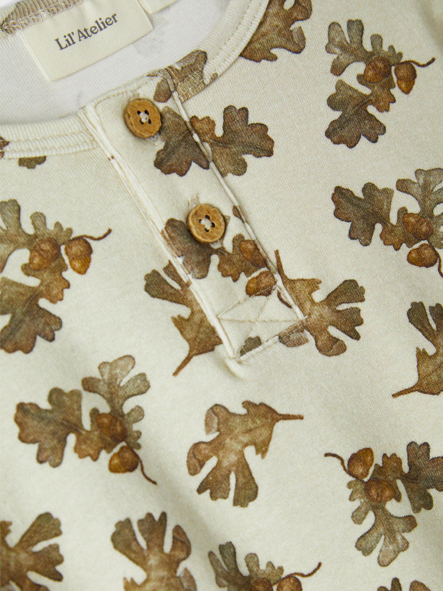 Lil`Atelier T-Shirt NMMGEO langarm Organic Cotton