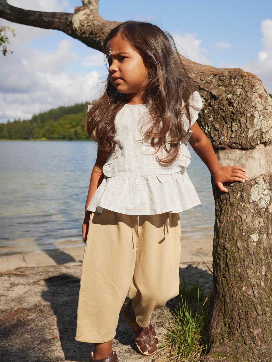 Lil`Atelier knöchellange Jersey Hose NMNHIBO LOOSE Organic Cotton