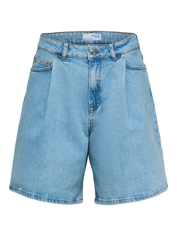 SELECTED FEMME Shorts Wide SLFGRY Denim