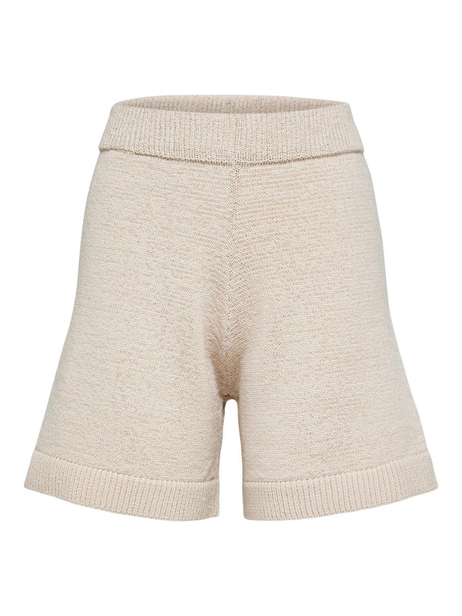 SELECTED FEMME Knit Shorts SLFALMA Cotton
