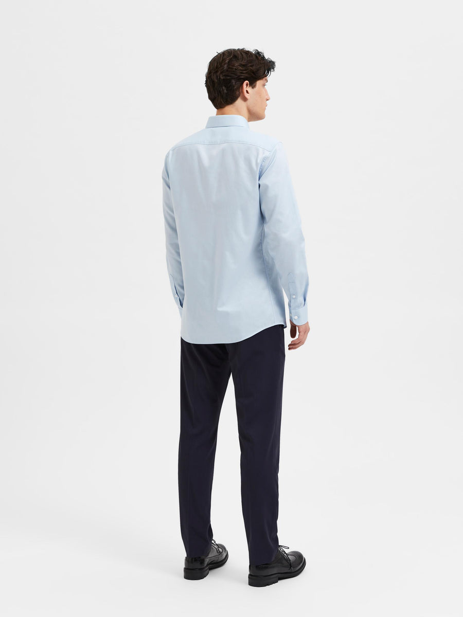SELECTED HOMME Hemd SLHSLIMNATHAN-SOLID
