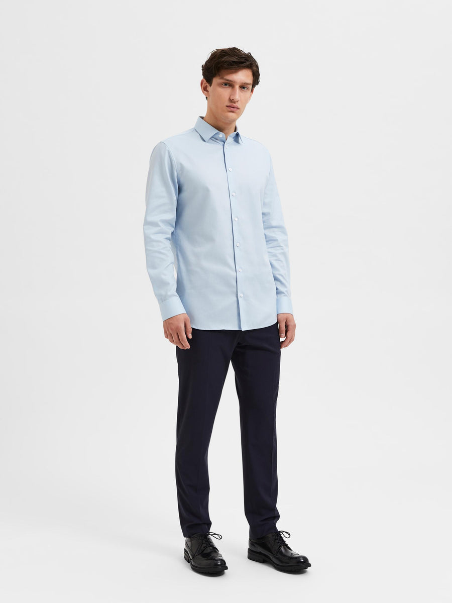 SELECTED HOMME Hemd SLHSLIMNATHAN-SOLID