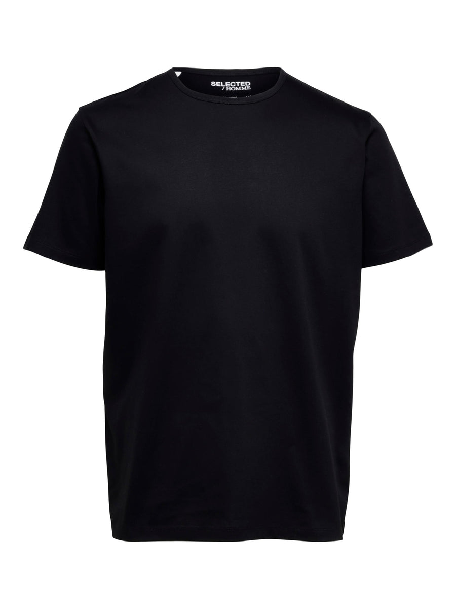 SELECTED HOMME T-Shirt SLHFRANK O-NECK Cotton mecerisiert