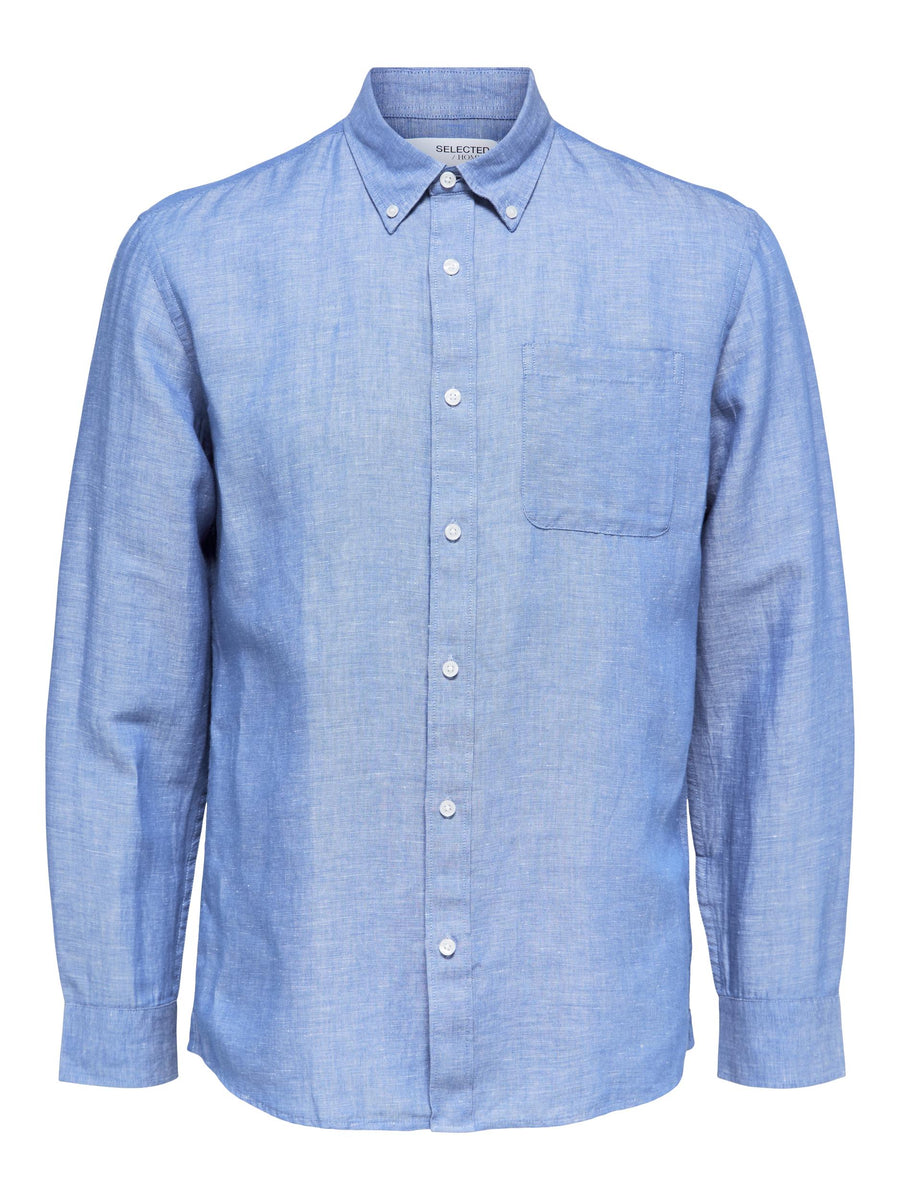 SELECTED HOMME Hemd SLHREGRICK Linen