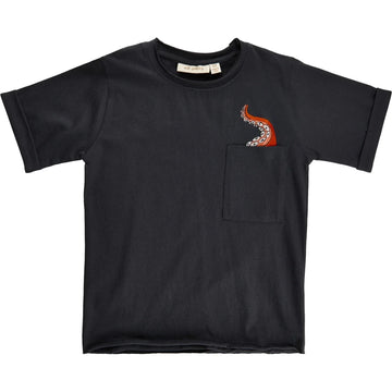 Soft Gallery T-Shirt mit Okto-Stickerei Organic Cotton
