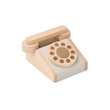 Liewood klassisches Telefon SELMA Buchenholz